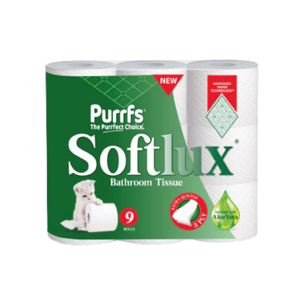 SoftLux Toilet Paper 3-Ply (Pack of 40)