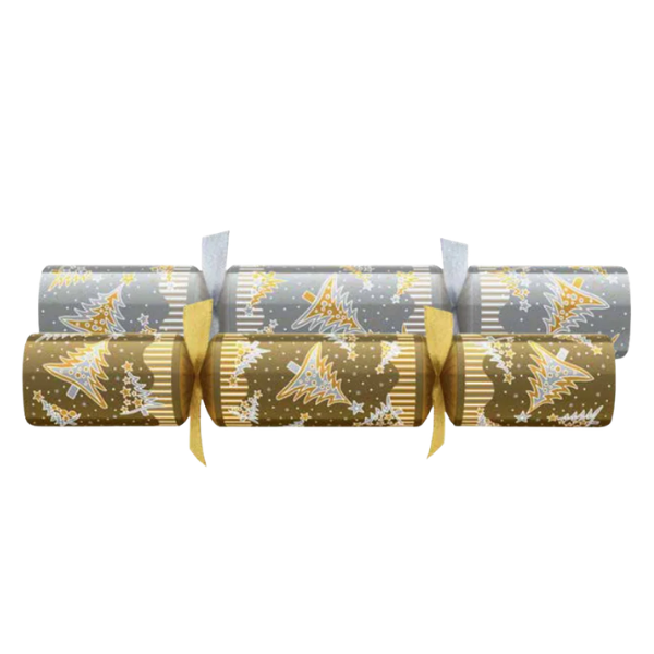 Christmas Crackers 11"  Sparkle Tree Foil  x 100