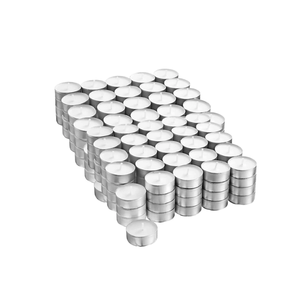 Tea Lights 8 Hour Long Burn  - Case of 500