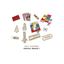 Christmas Crackers 12" Starburst Gold & Silver x 50