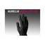 Aurelia Absolute black nitrile powder free examination gloves box of 100 superior strength disposable gloves