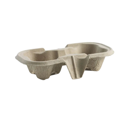 2 Cup BioCup Tray- 500/Carton