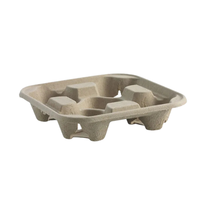 4 Cup BioCup Tray- 300/Carton