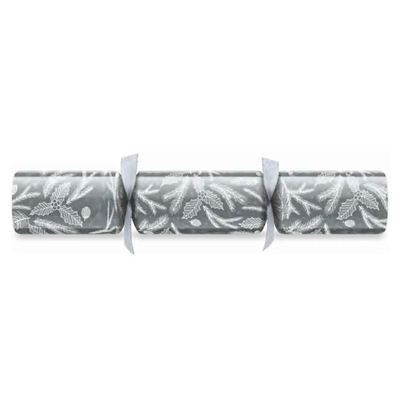 Christmas Crackers 14" Elegant Foliage Silver x 25