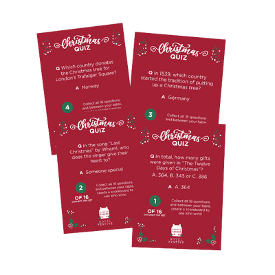 Christmas Crackers 11" kitted traditions red/white x 100