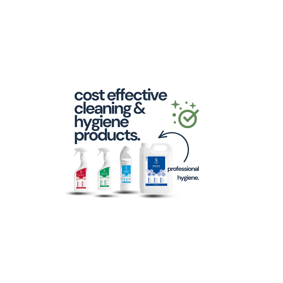 Cost effective Evans cleaning and hygiene products for commercial use