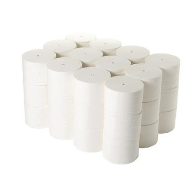 2 Ply White Coreless Toilet  x 36