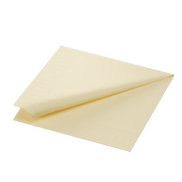 Duni Cream Tissue Paper Napkin 40cm 2ply x 1250