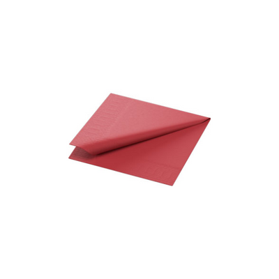 Duni Bordeaux Tissue Paper Cocktail Napkin 24cm 2ply  x 2400