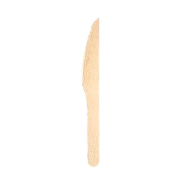 Compostable Disposable Wooden Knife x 1000
