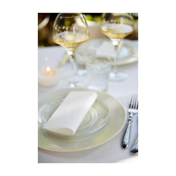 White Tissue Paper Napkin 40cm 3ply x 1000