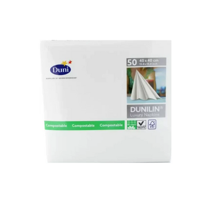 Dunilin® Napkin 40 cm White x 540