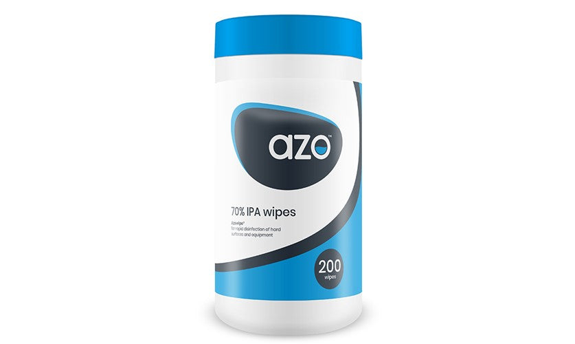 Azowipe® 70% IPA Disinfectant Wipes (Tub 200)