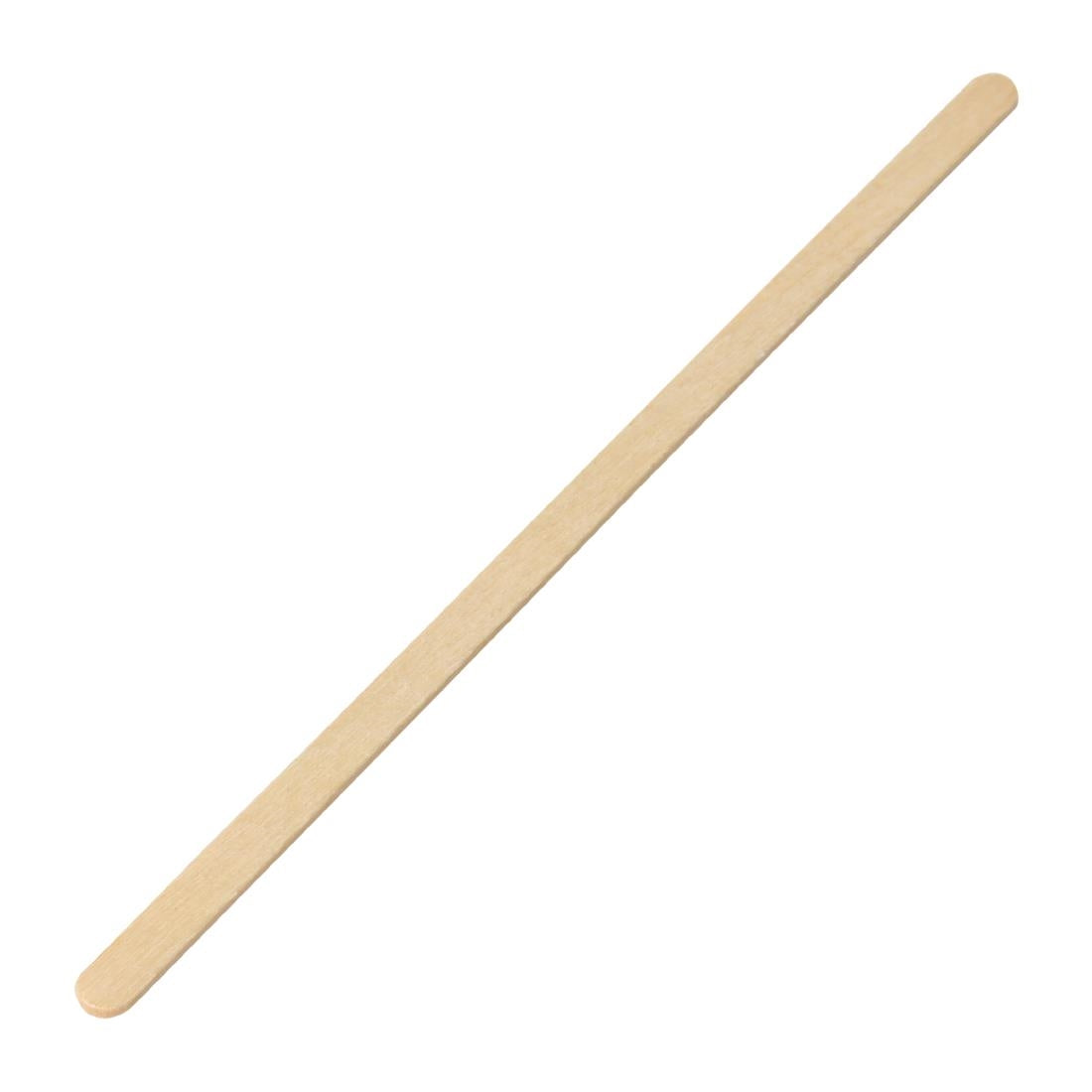 Compostable Wooden Tea Stirrers 190mm 7 1/2|" (Pack of 1000)